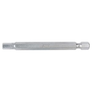 Product image of: Kuusiokolokärki, 1/4", reiällinen 4mm, KS Tools