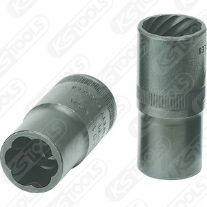 Pasukama galvutė 1/2", 17mm, KS Tools