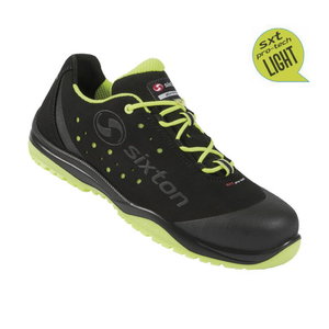 Turvakingad Cuban 01L Ritmo, must/kollane S1P ESD SRC, Sixton Peak