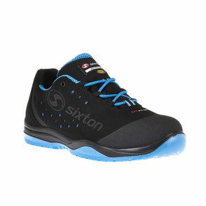 Safety shoes Cuban 01L Ritmo, black/blue, S1 SRC ESD 43, Sixton Peak