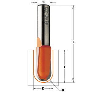 пальчиковая фреза     HM S=8  D=19    R=9.5, CMT