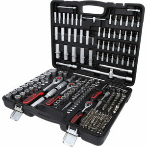 1/4´´+3/8´´+1/2´´ Socket set, 255 pcs 