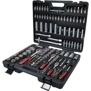 Socket set 1/4+3/8+1/2'' 179pcs, KS Tools