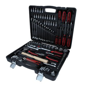 1/4"-1/2" universalus įrankių komplektas, 97 vnt 
