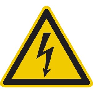 Hybrid warning sign - flash