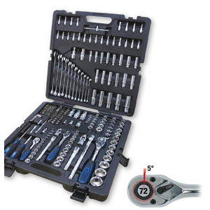 1/4" + 1/2" CHROMEplus Socket set, 216 pcs, KS Tools