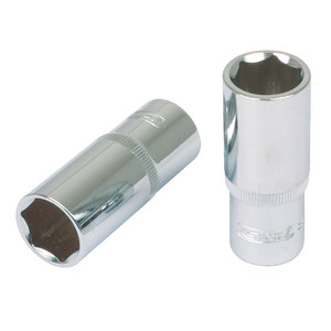 Product image of: 1/2" kuusikulmainen hylsy CHROME+, pitkä 7/16", KS Tools