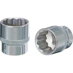 12-kant padrun 1/2" CHROMEplus,riputussildil 19mm