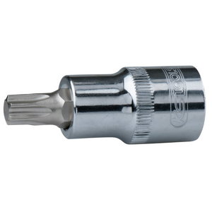 Otsakupadrun Torx  1/2" CHROMEplus, riputussildil T50