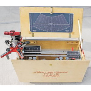Sunkvežimių ratų suvedimo stendas Axis 500 laser Haweka 