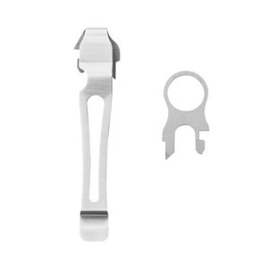 Quick-release pocket clip and lanyard ring, Leatherman