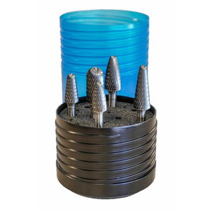 Carbide burrs set 15pcs  6mm shank Z NCC, Pferd