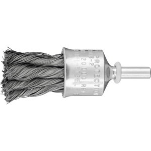 End brush PBG Steel Steel wire 23x23x6mm 0,25mm