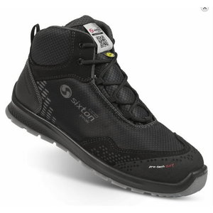 Safety shoes Skipper Auckland High, black S3 ESD SRC, Sixton Peak