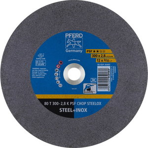 Disks 300x2,8/25,4mm A36  PSF-CHOP-INOX, Pferd