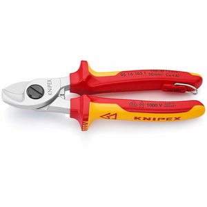 Cable Shears 165mm VDE, with hook, Knipex
