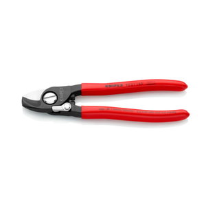 Cable shears with opening spring 15mm.diam. 165mm, Knipex