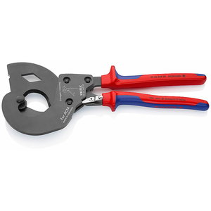 Cable Cutter D32mm steel core Al with ratchet, Knipex