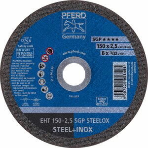 Pjov.disk.metalui SGP Ceramic STEEL 150x2,5mm, Pferd