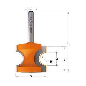 пальчиковая фреза      HM S=8  D=22.2  R=3.2, CMT