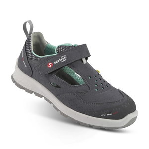 Naisten turvasandaalit Skipper Lady Belvedere, harmaa S1 ESD SRC 38, Sixton Peak