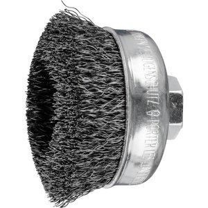 Gaubtas vielinis šepetys TBU Steel,  5vnt pakuotėje 75mm M14 0,3mm, Pferd