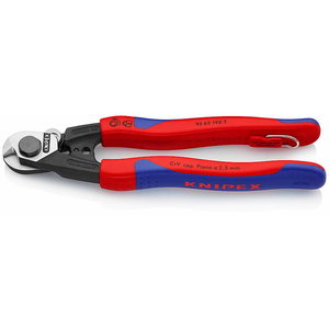 Wire rope cutter 190mm up to D7mm T, Knipex