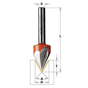 Frēzes asmens HW 12,7x11/8mm Z3 60°, CMT