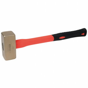 BRONZEplus Club hammer 6000 g, with fibreglass handle, KS Tools