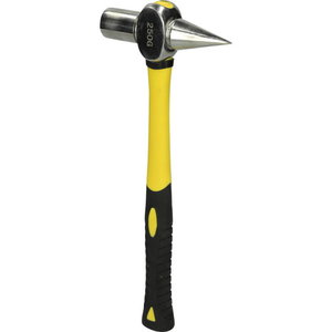 Patikros plaktukas, 250 g, nerūdijantis plienas, stiklo pluošto kotas, KS Tools