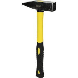 STAINLESS STEEL Fitters hammer, fiberglas handle,500g, KS Tools