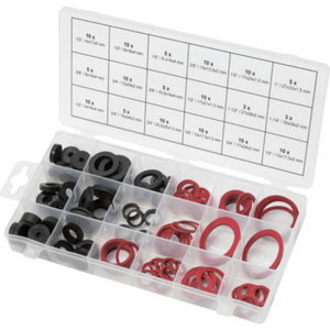 Washers assortment, plumbing, 141 pcs 