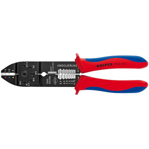 Yleiskäyttöiset johtopihdit 0,5-6,0 mm2 eristetyt liitännät, Knipex
