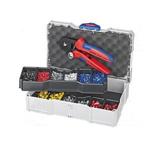 Crimp assortment for end sleeves (ferrules), Knipex