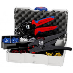 Laidų antgalių užspaudimo replės 0.08 - 16 mm&sup2;,  komplektas 