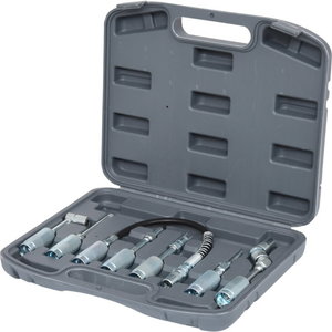 Adapterių komplektas tepalo pistoletui 7 vnt, KS Tools