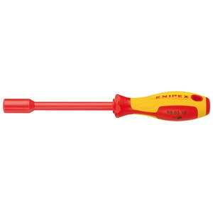 Nut driver with screwdriver handle, Knipex