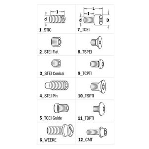 Screw M2,5x3x4,5  D=3 T8  10_TSPTI 