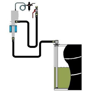 комплект установки насоса для бочки , seinakinnitusega pumba лe 208 л, ORION