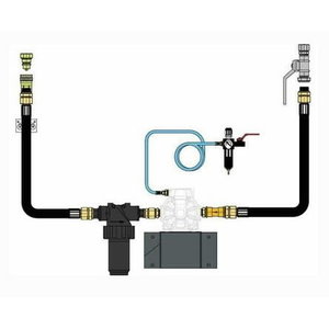 Wall mounted diaphragm pump installation kit (excl FLR unit) 