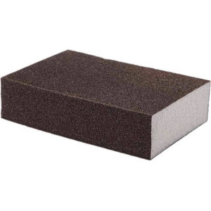 Sanding sponge block, FIN, light grey 100x68x26mm, 3M