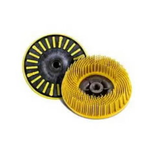 Bristle disc Scotch-Brite BD-ZB yellow 115mm/M14 P80