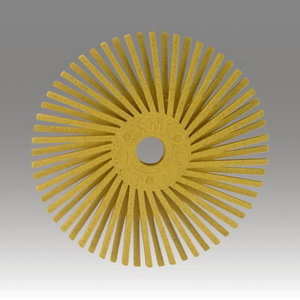 &Scaron;epetys RB-ZB Radial Bristle papildymas 75mm P80 geltonas 