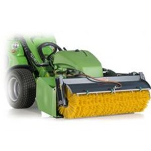 AVANT bucket sweeper with water system