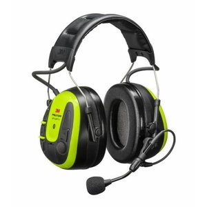 3M™ PELTOR™ WS™ ALERT™ X -kuulokkeet, MRX21A4WS6, päälakisanka,  mobiilisovellus, kirkkaan keltainen MRX21A4WS6, 3M