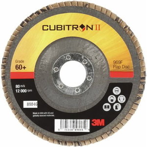 Flap grinding disc Cubitron II 969F 125mm P60+, 3M