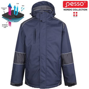 Waterproof Winter Jacket  Arvika, navy, Pesso