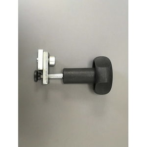 Klemmung für Auszug am Winkelanschlag