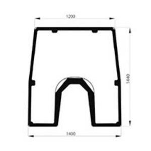 Front glass JD L213348