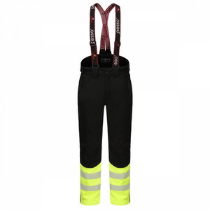 Winter Bib-trousers trousers Barnabi softshell Hi-Vis CL1 2XL, Pesso